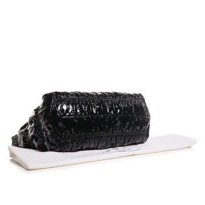 Prada Vernice Gaufre Tote Black 4 of 9