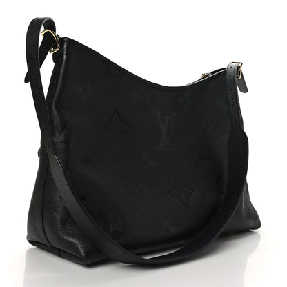 Louis Vuitton Empreinte Monogram Giant CarryAll MM Black 4 of 9