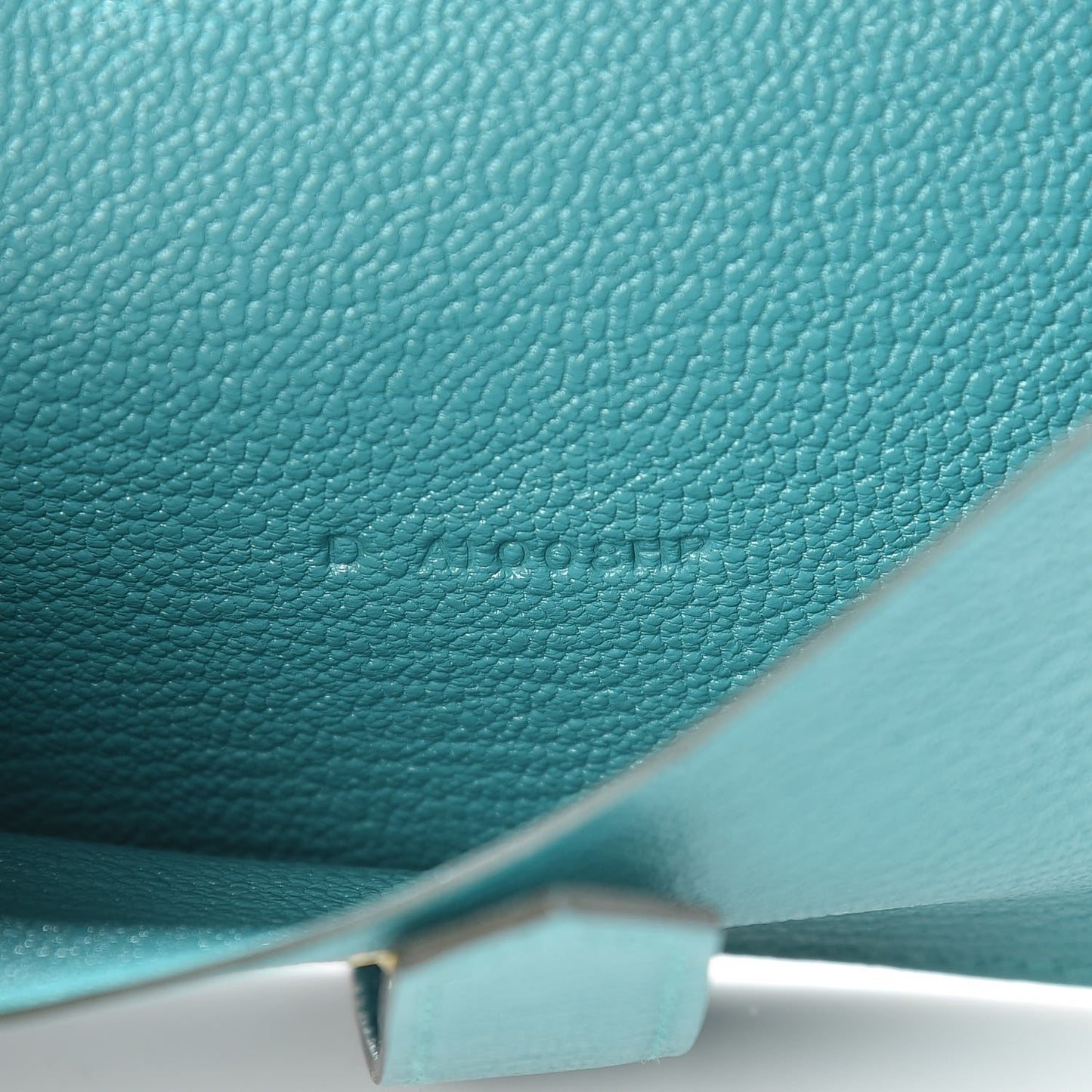 Chevre Mysore Mini Bearn Wallet Vert Verone