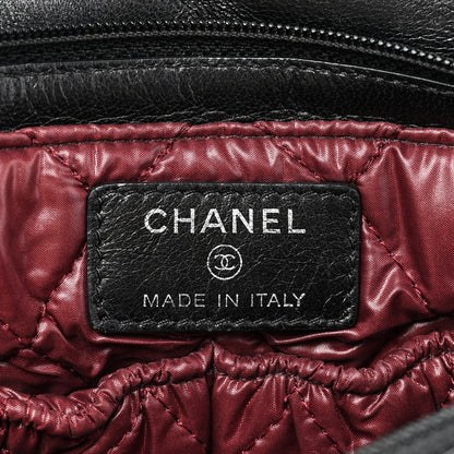 Chanel Lambskin Quilted Flap Cosmetic Case Black 6 of 17