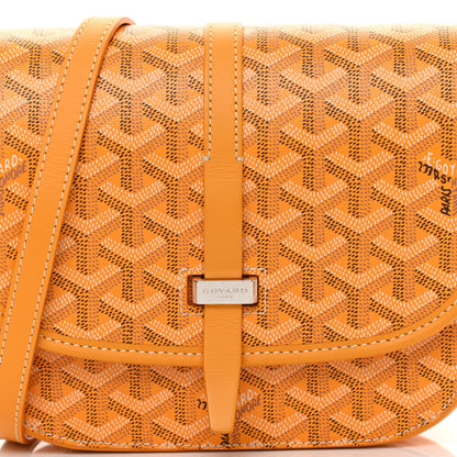 Goyard Goyardine Belvedere II PM Messenger Bag Yellow 7 of 14