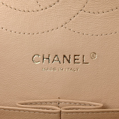 Chanel Caviar Quilted Jumbo Double Flap Light Beige 6 of 10