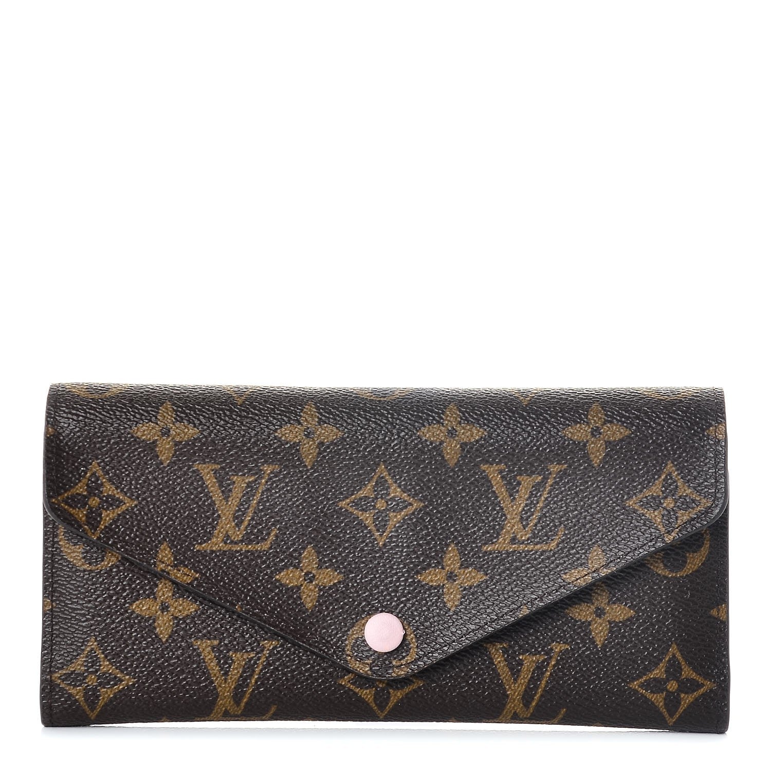 Louis Vuitton Monogram Josephine Wallet Rose Ballerine 1 of 11