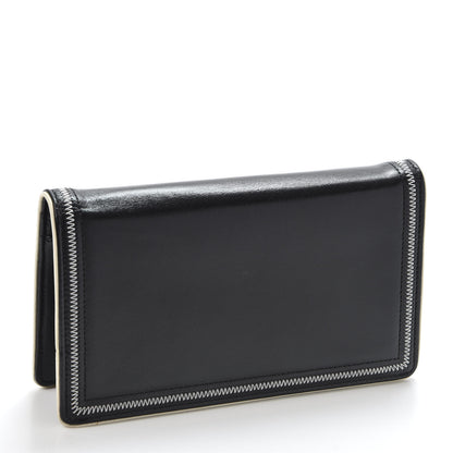 Chanel Lambskin Mademoiselle Yen Wallet Black 2 of 10