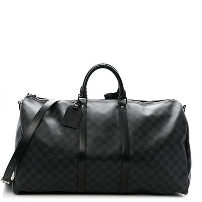 Louis Vuitton Damier Graphite Keepall Bandouliere 55 1 of 11