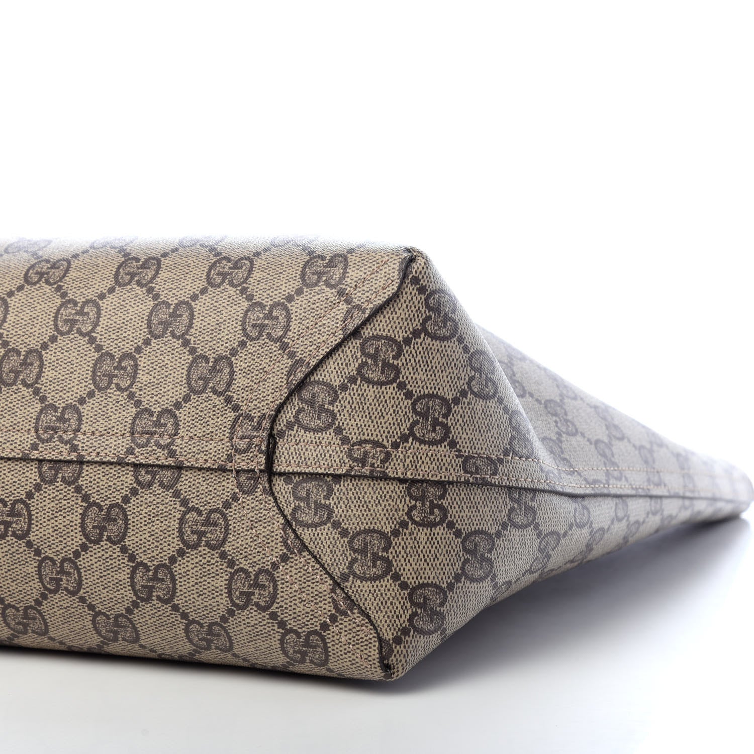Gucci GG Supreme Monogram Medium Reversible Tote Beige Tobasco 8 of 16