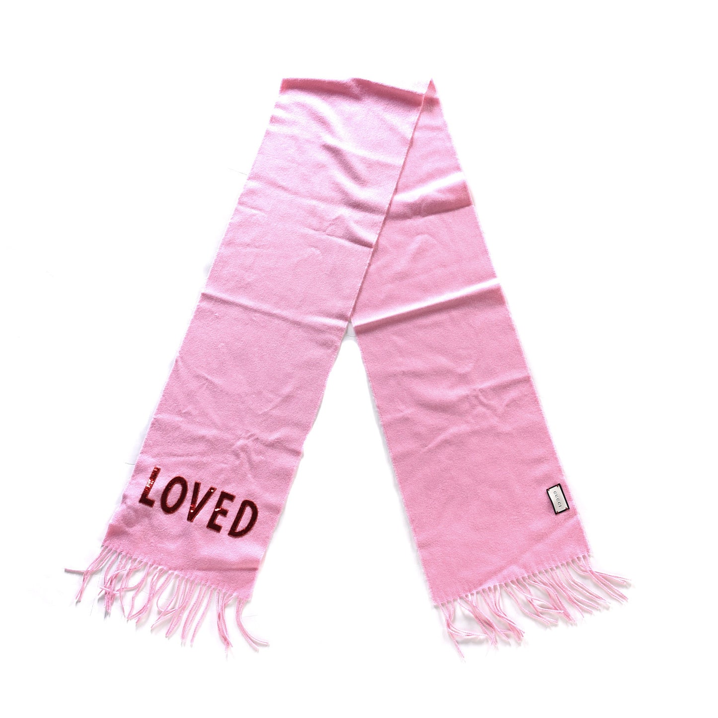 Silk Cashmere Sequins Lovesh Scarf Roseate