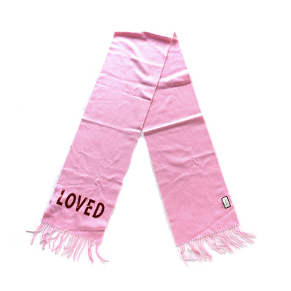 Gucci Silk Cashmere Sequins Lovesh Scarf Roseate 2 of 4