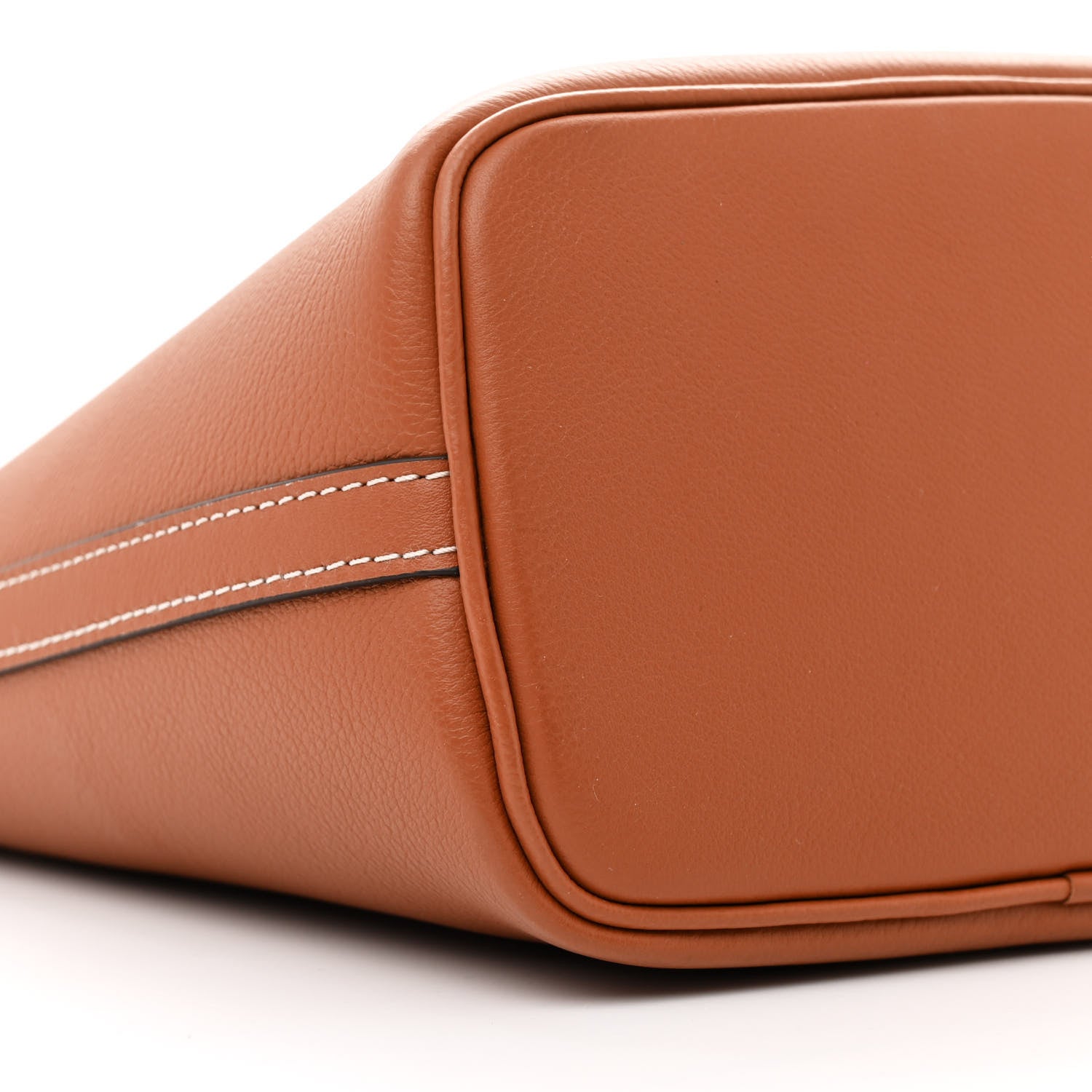Louis Vuitton Calfskin Lock and Walk Bucket Cognac 9 of 10