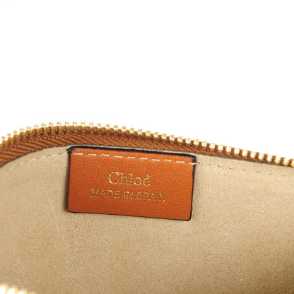 Chloe Calfskin Suede Small Jane Fringe Bag Caramel 6 of 7
