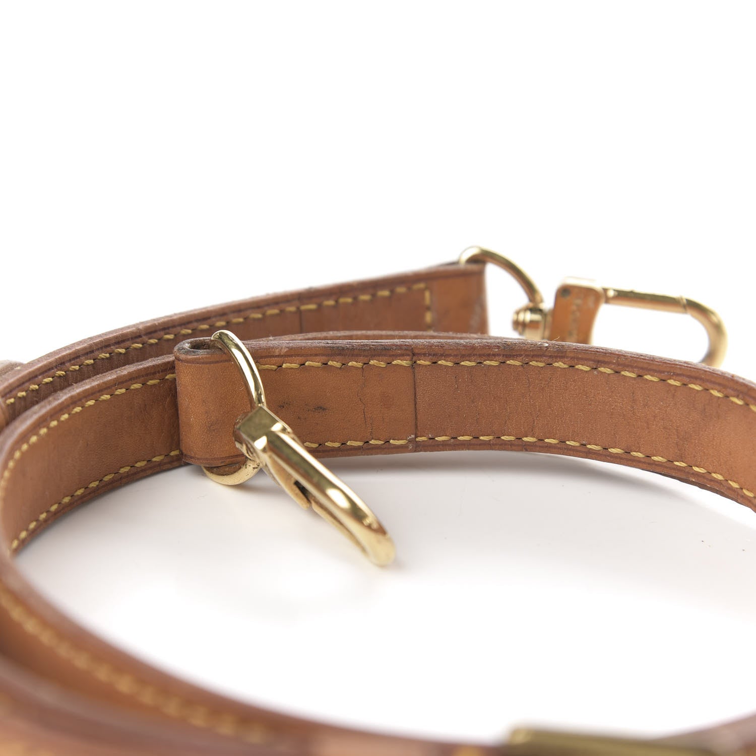 Louis Vuitton Vachetta 20mm Adjustable Shoulder Strap 3 of 4