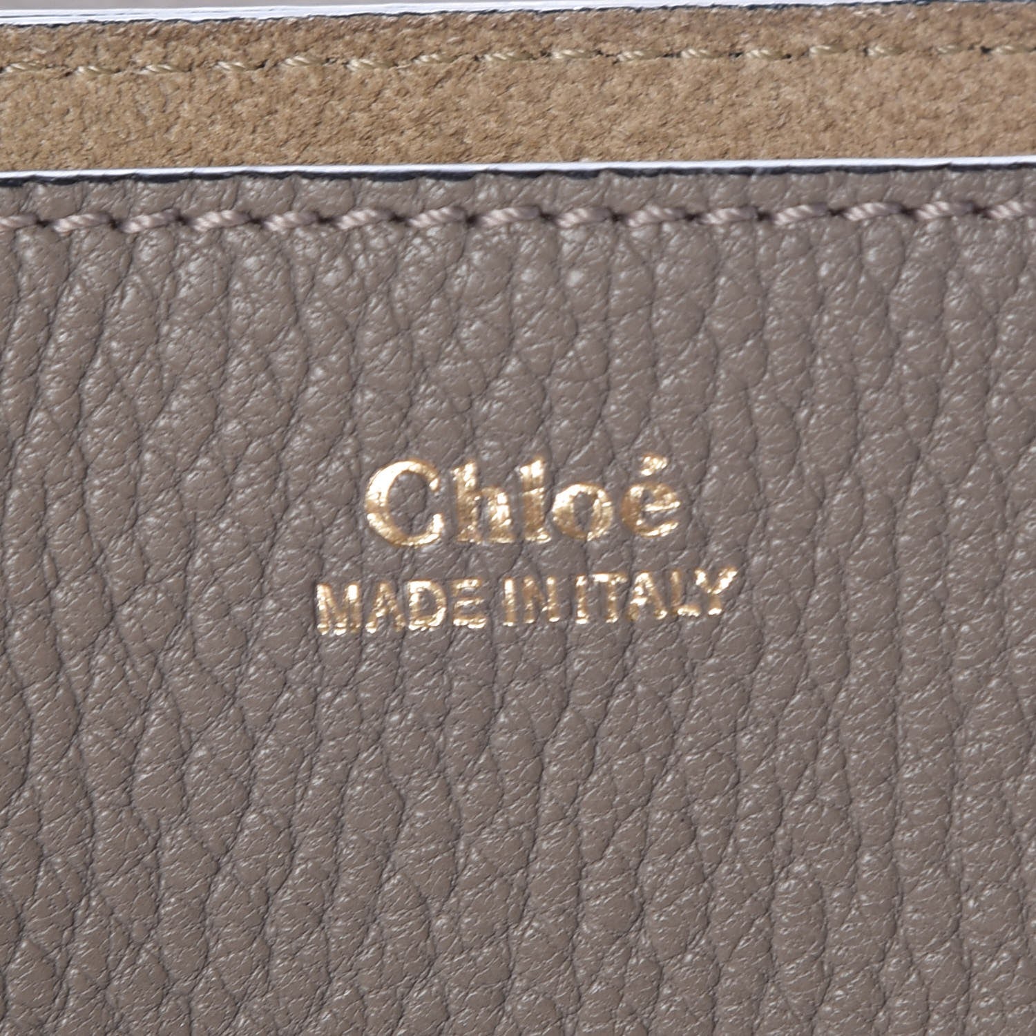 Chloe Grained Lambskin Drew Shoulder Bag Motty Grey 6 of 9