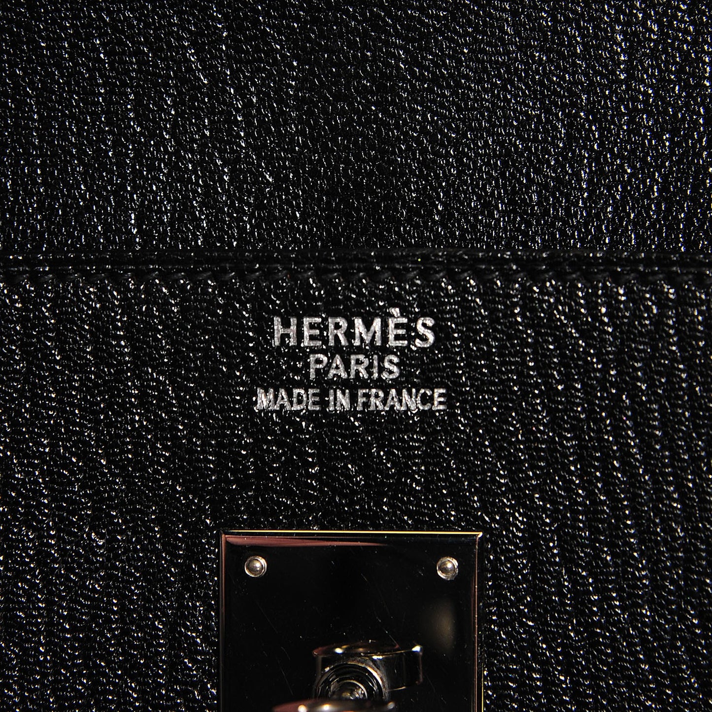 Chevre de Coromandel Birkin 40 Black