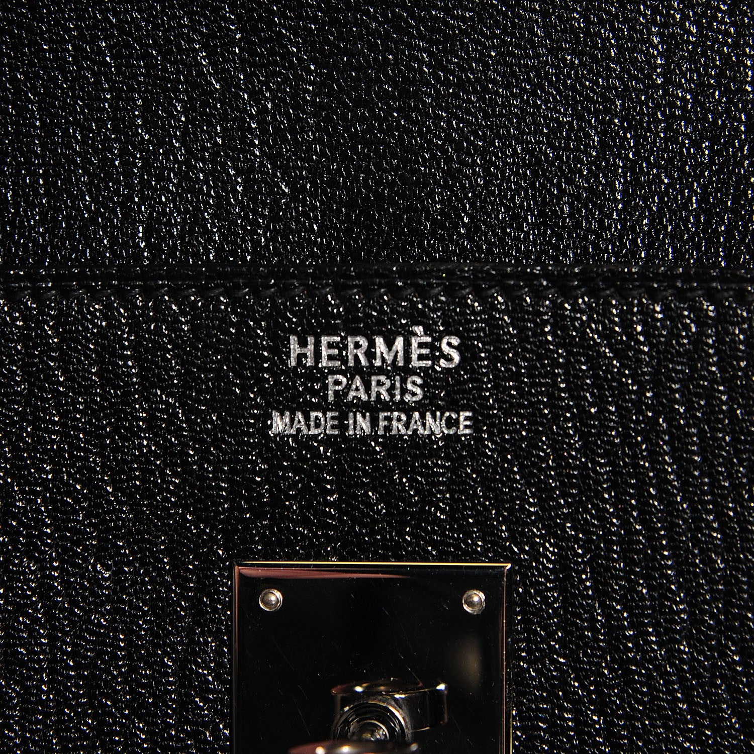 Hermes Chevre de Coromandel Birkin 40 Black 9 of 25