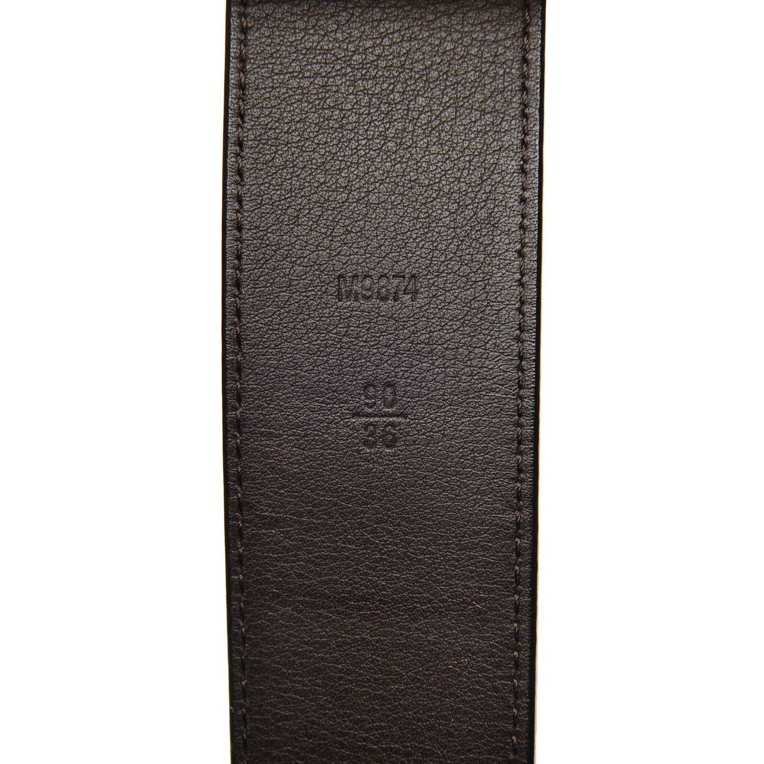 Louis Vuitton Vernis LV Facettes Belt 90 36 Noir 4 of 6
