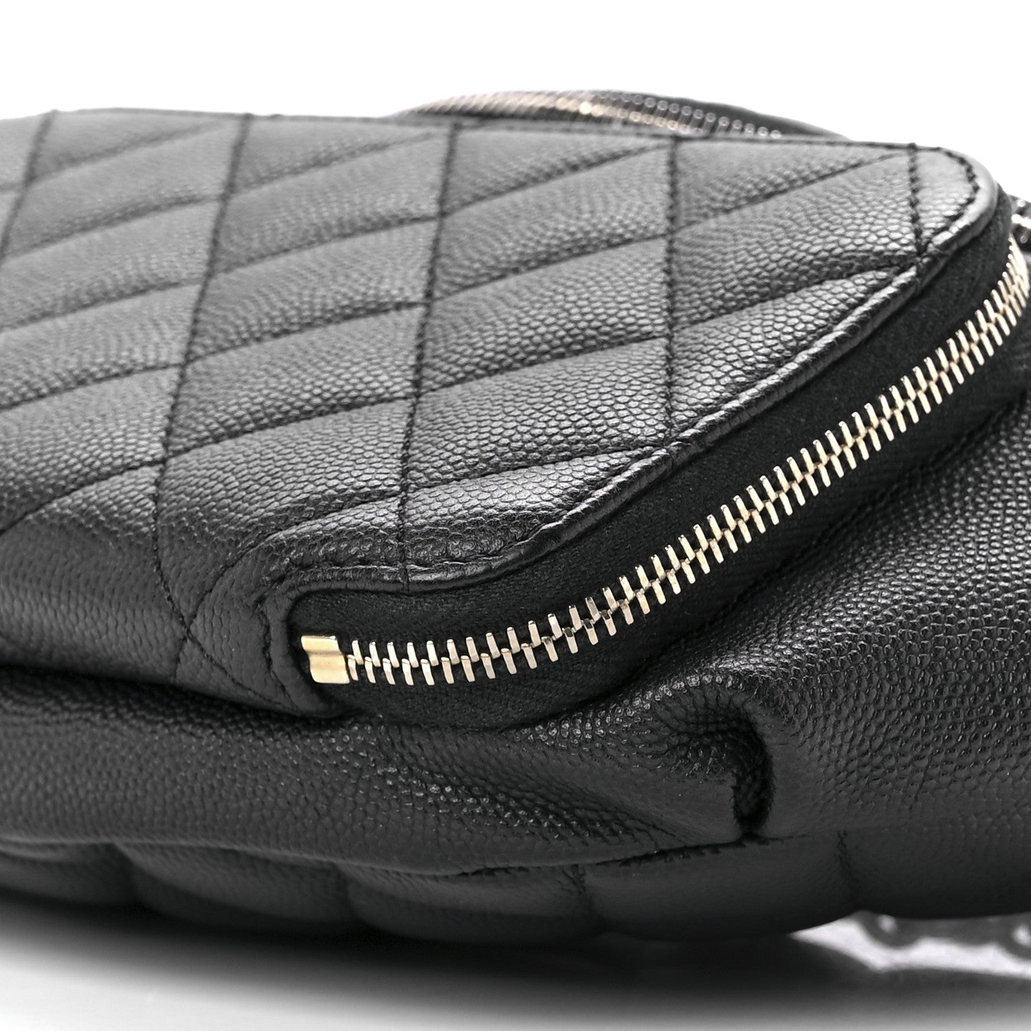 Chanel Caviar Quilted Business Affinity Waist Belt Bag Black 9 of 9