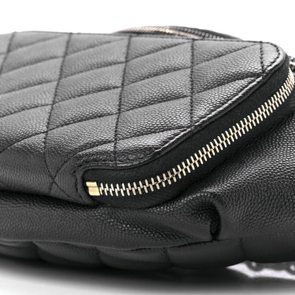 Chanel Caviar Quilted Business Affinity Waist Belt Bag Black 9 of 9