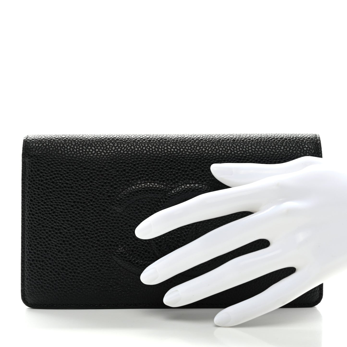 Caviar Timeless CC Yen Wallet Black