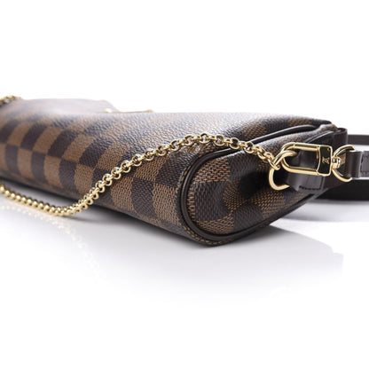 Louis Vuitton Damier Ebene Eva Clutch 9 of 10