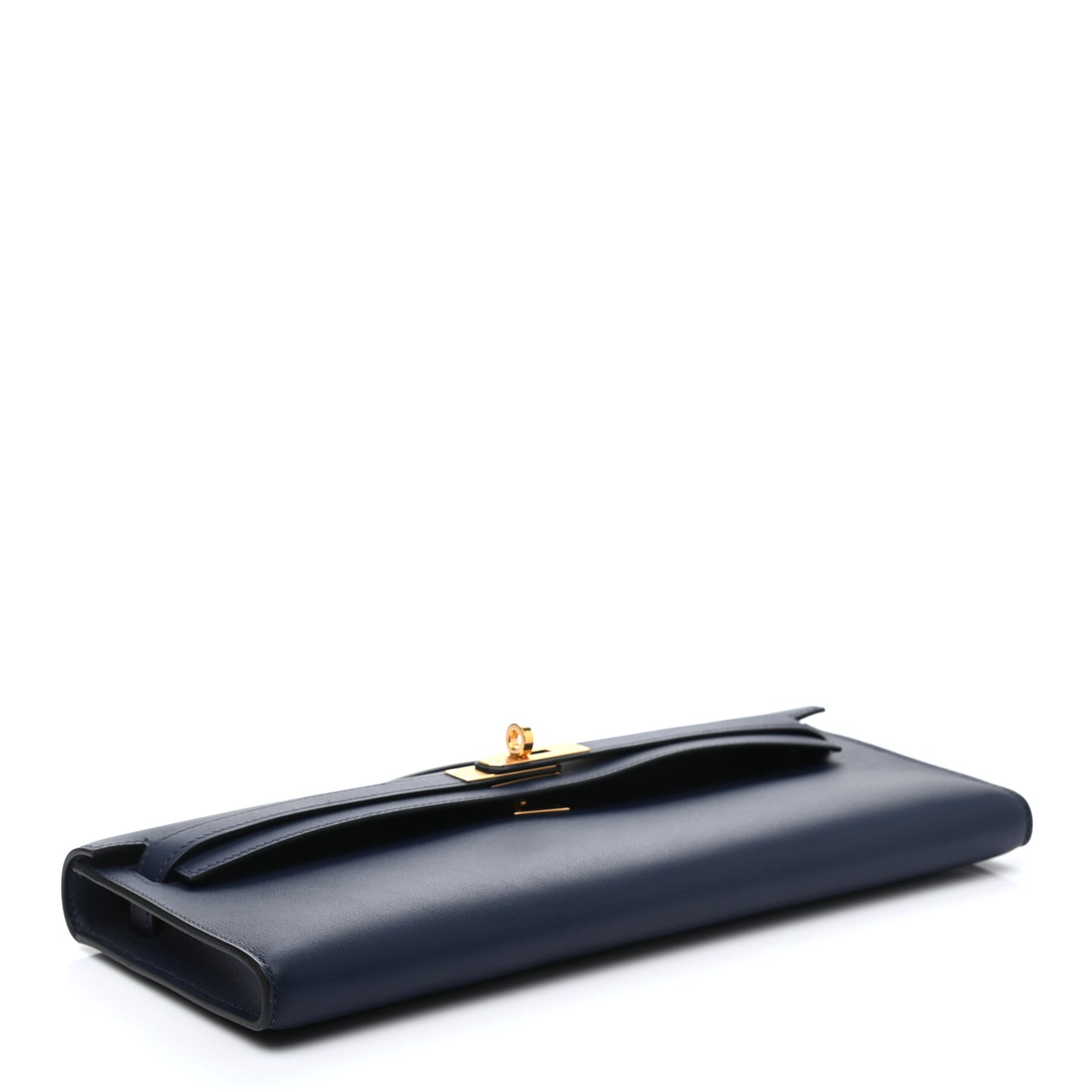 Swift Kelly Cut Clutch Pochette Bleu Navy