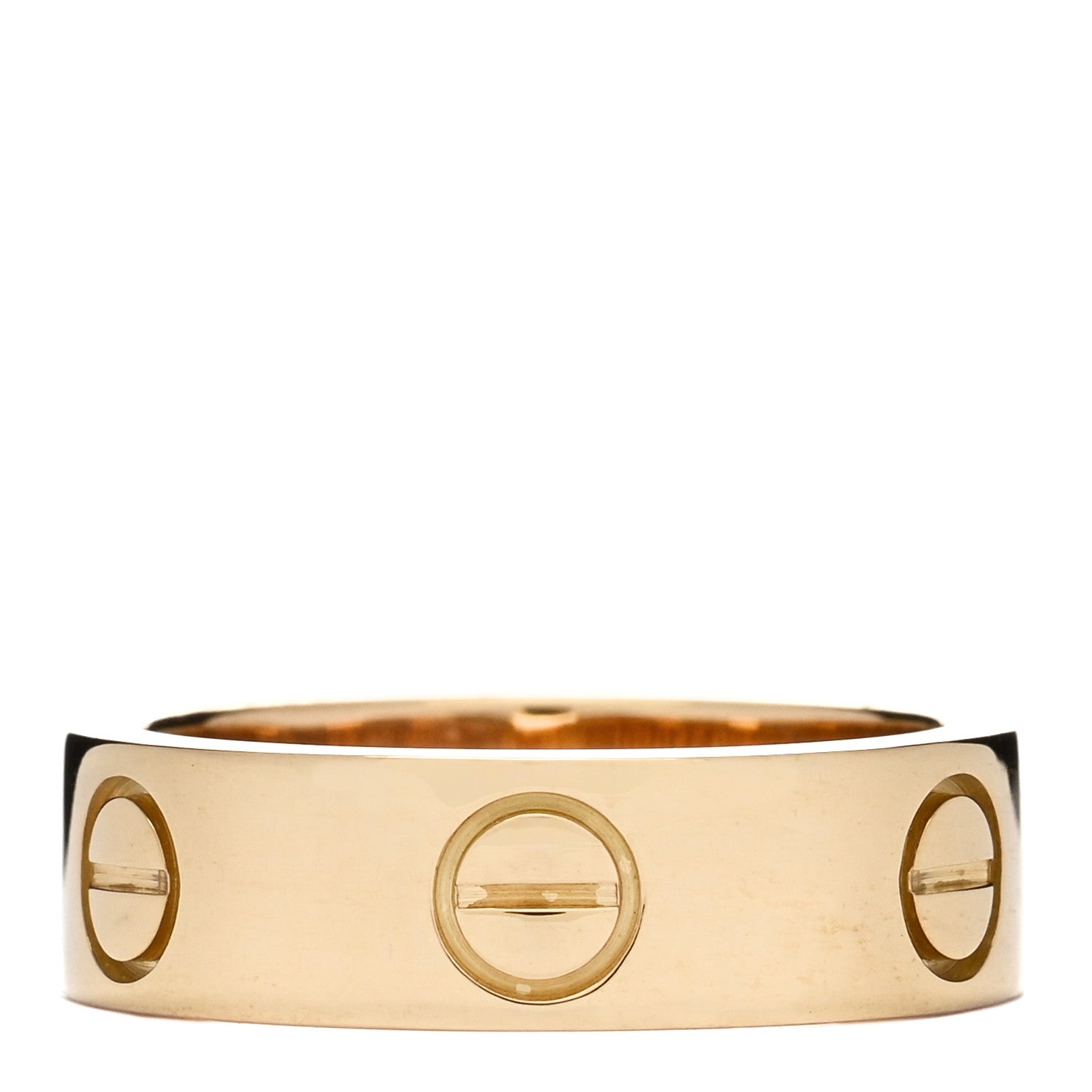 Cartier 18K Yellow Gold 5.5mm LOVE Ring 50 5.25 1 of 3