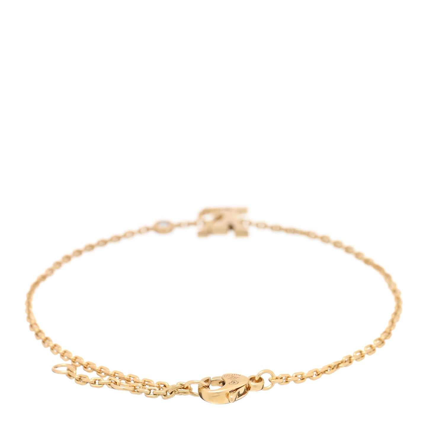 18K Yellow Gold Diamond Idylle Blossom LV Bracelet