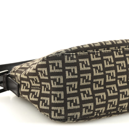 Fendi Zucchino Vitello Baguette Mogano Panna Bruciato 8 of 9
