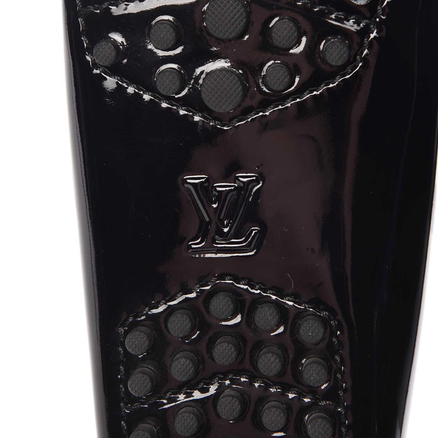 Louis Vuitton Patent Calfskin Farewell Flat Loafer 40 Black 6 of 8
