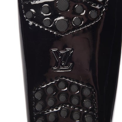 Louis Vuitton Patent Calfskin Farewell Flat Loafer 40 Black 6 of 8