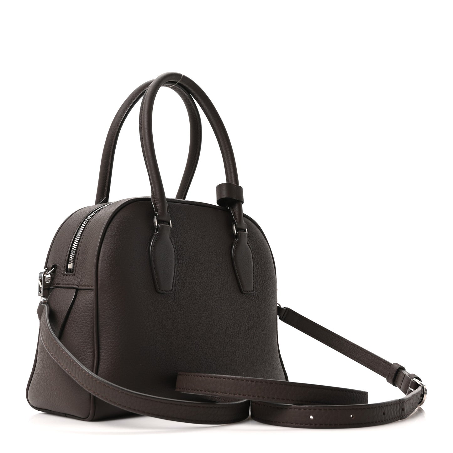 Matte Grained Calfskin India 10 Deep Brown