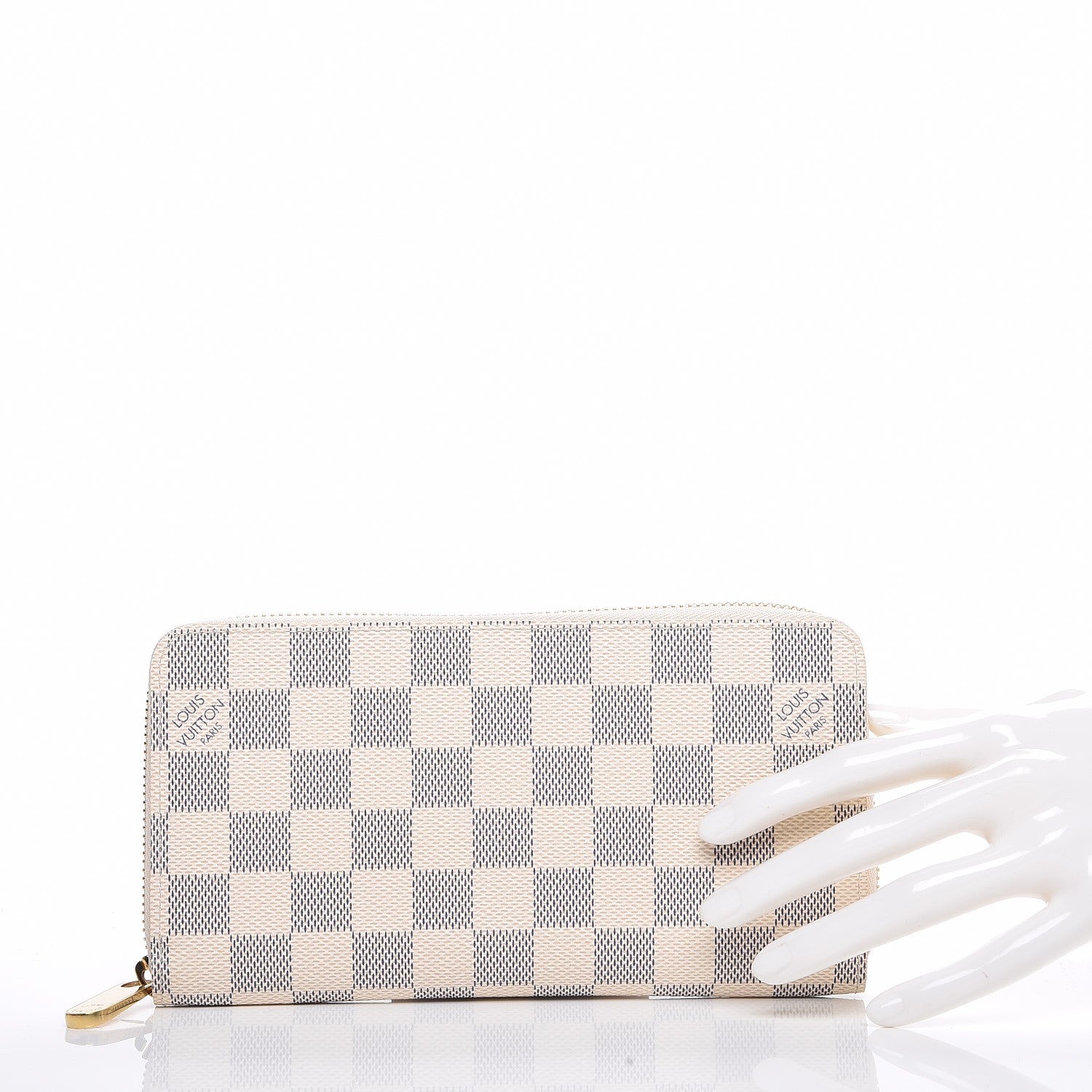 Louis Vuitton Damier Azur Zippy Wallet 4 of 7