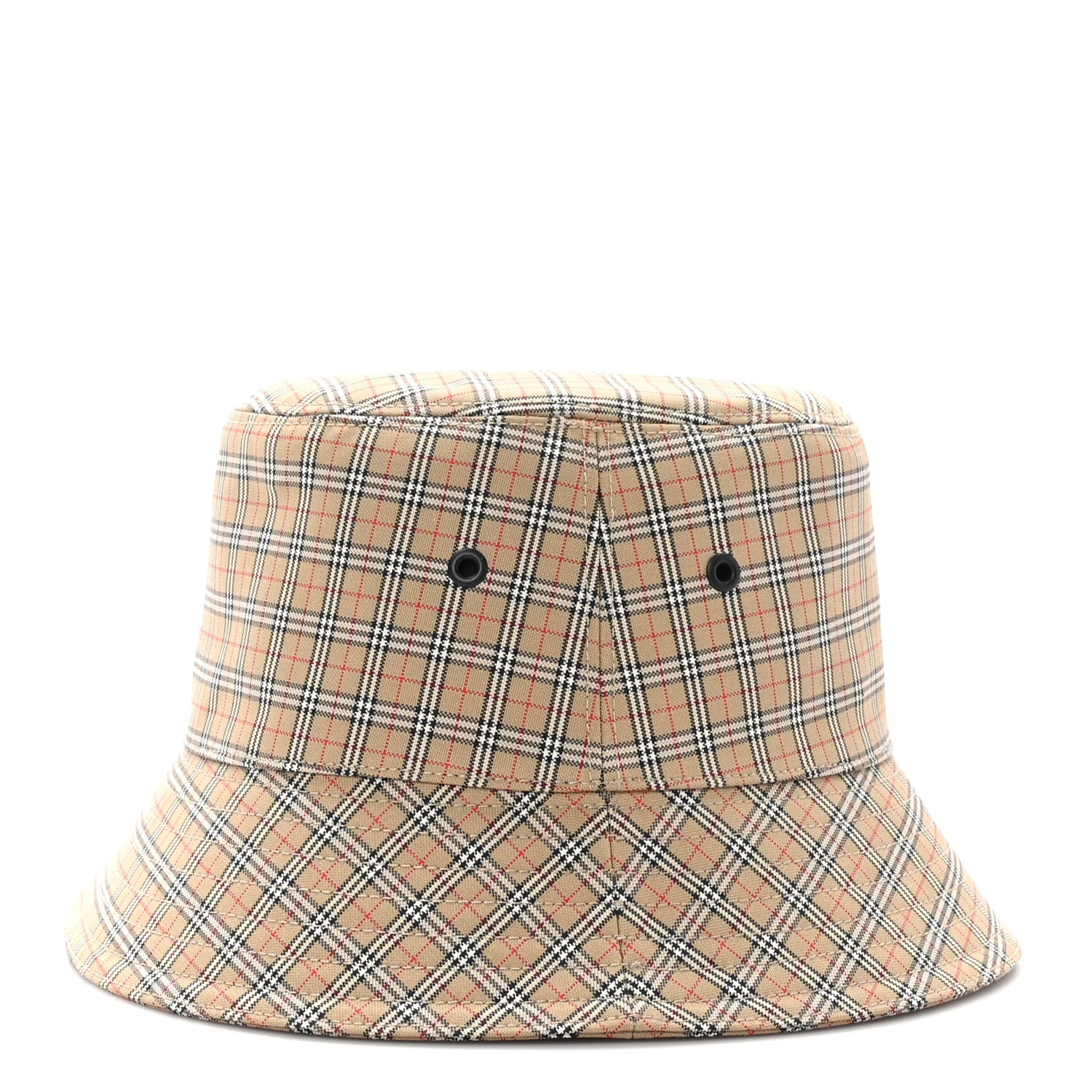 Burberry Technical Cotton Micro Check Bucket Hat M 5 of 7