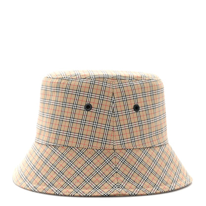 Burberry Technical Cotton Micro Check Bucket Hat M 5 of 7