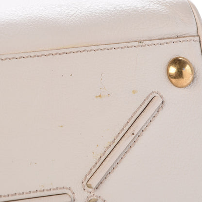 Saint Laurent Goatskin Medium Majorelle White 9 of 10