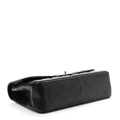 Chanel Caviar Quilted Jumbo Double Flap Black 4 of 10