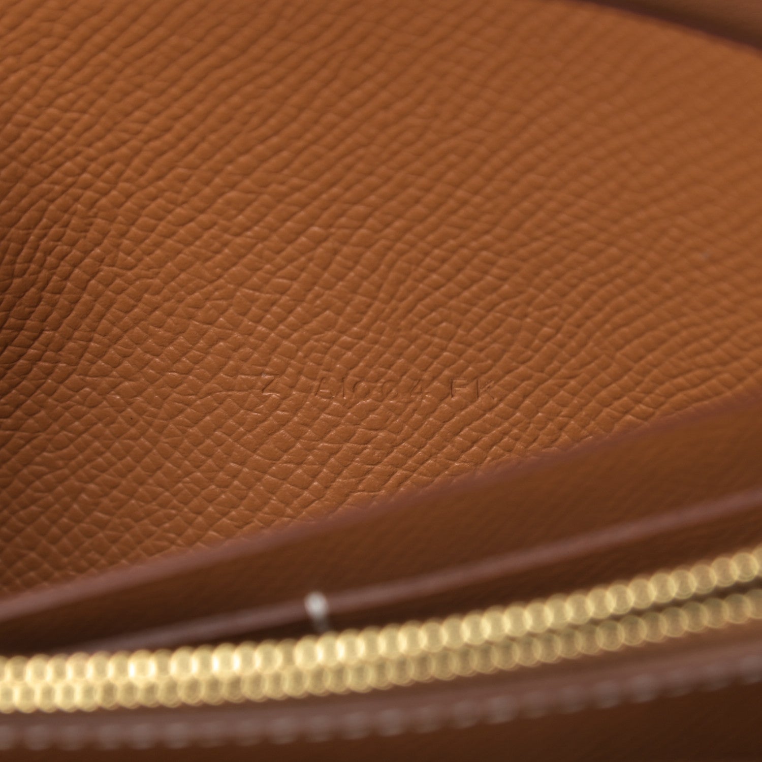 Hermes Epsom Constance Long Wallet To Go Gold 7 of 11