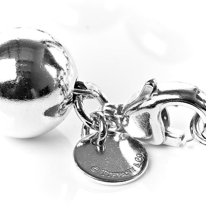 Tiffany Sterling Silver 10mm HardWear Ball Bracelet 5 of 5