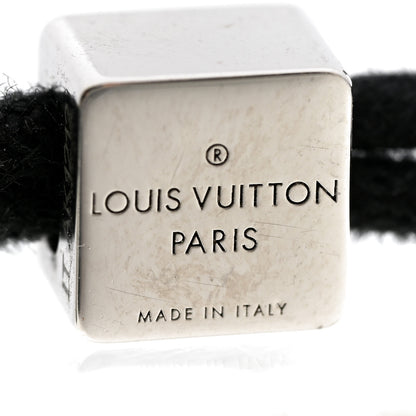 Louis Vuitton Monogram Paradise Bracelet Black Silver 4 of 7