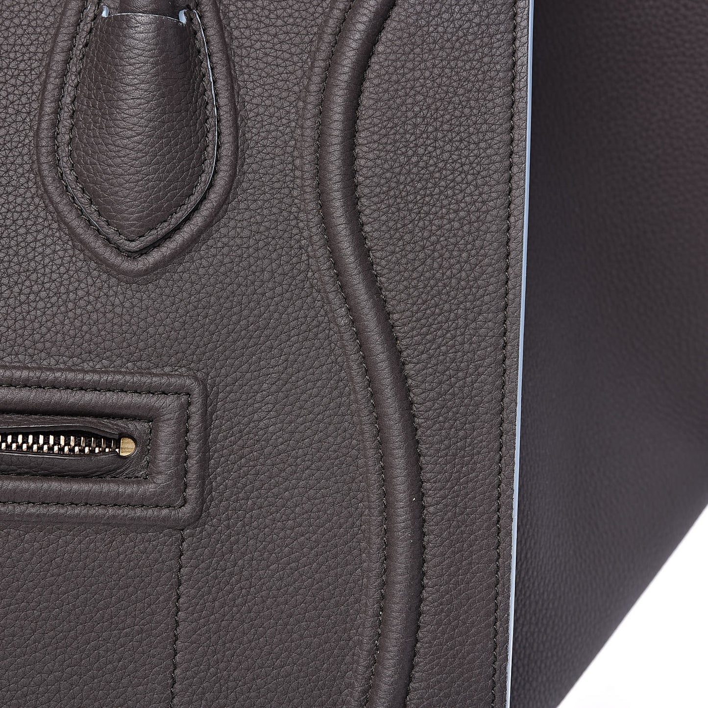 Baby Grained Calfskin Medium Phantom Luggage Anthracite