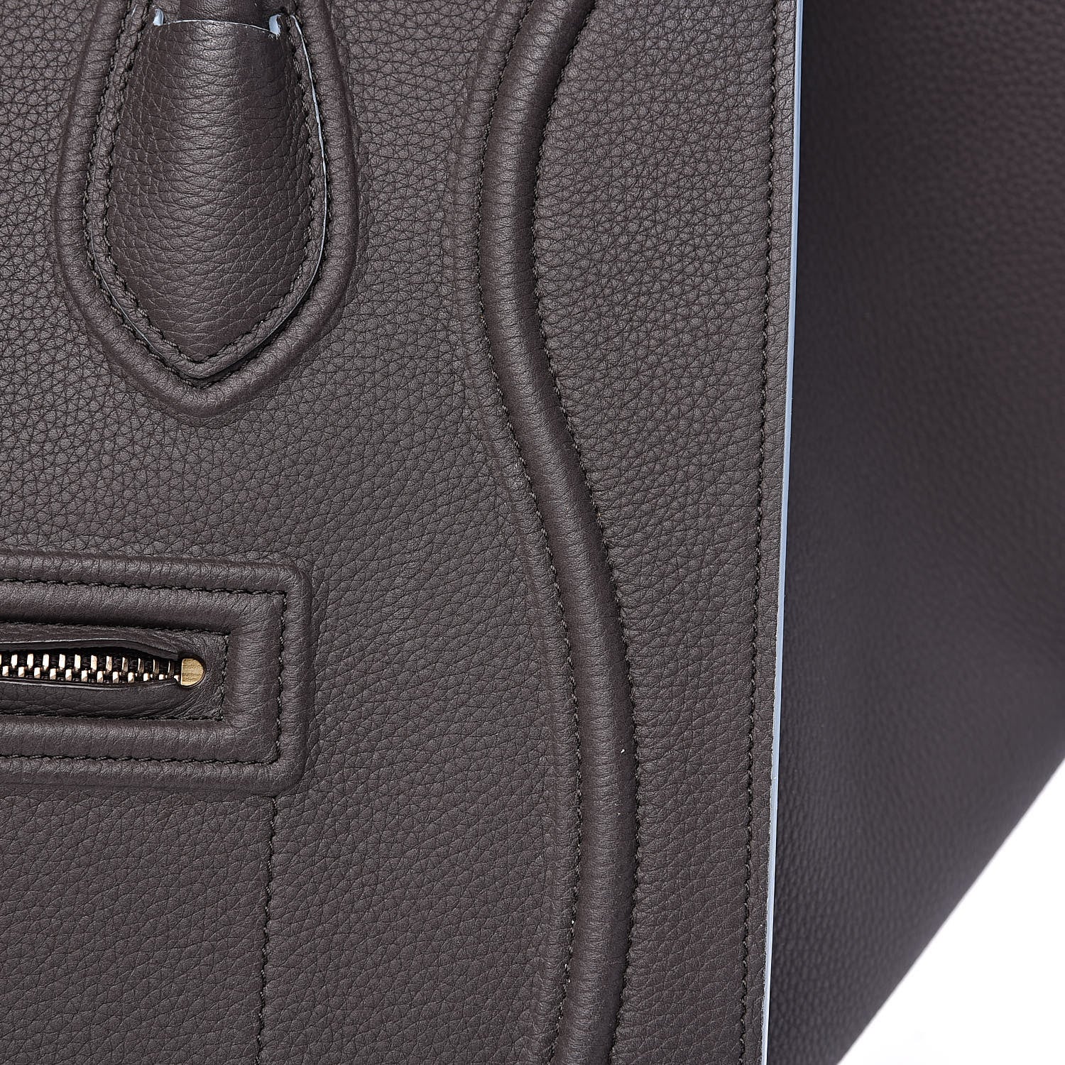 Celine Baby Grained Calfskin Medium Phantom Luggage Anthracite 13 of 13
