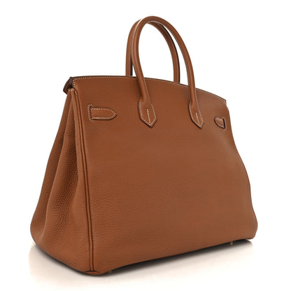 Hermes Togo Birkin 35 Gold 3 of 13