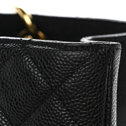 Chanel Caviar Quilted Grand Shopping Tote GST Black 11 of 12