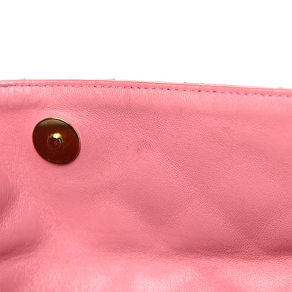 Chanel Lambskin Quilted Pocket Flap Shoulder Bag Pink 23 of 43
