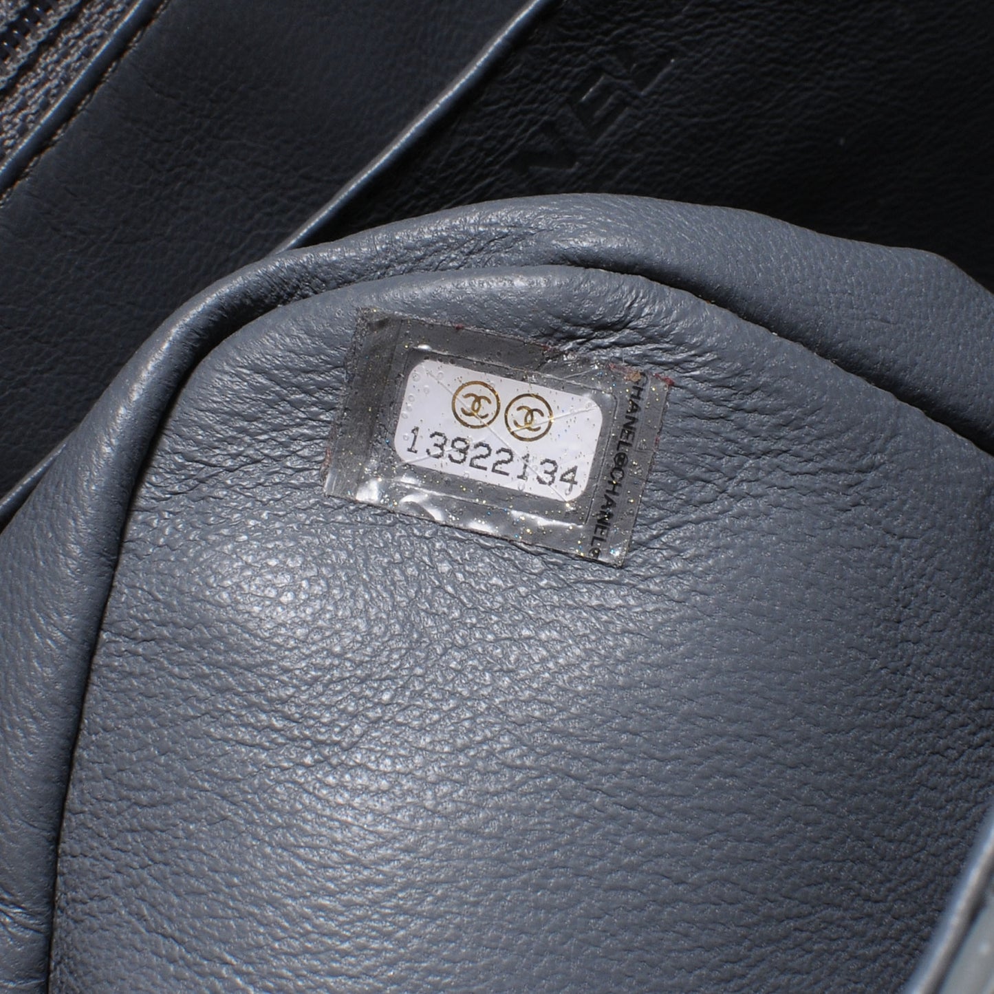 Patent Jumbo Single Flap Grey