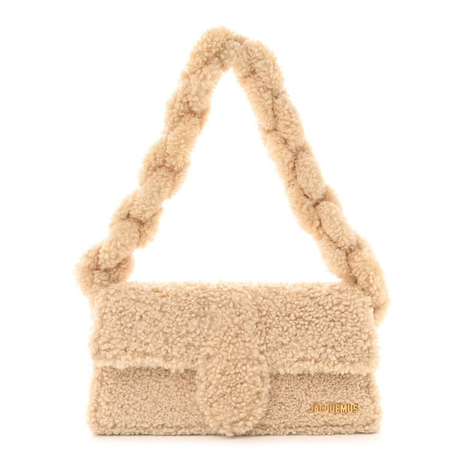 Jacquemus Shearling Le Bambidou Ivory 1 of 12