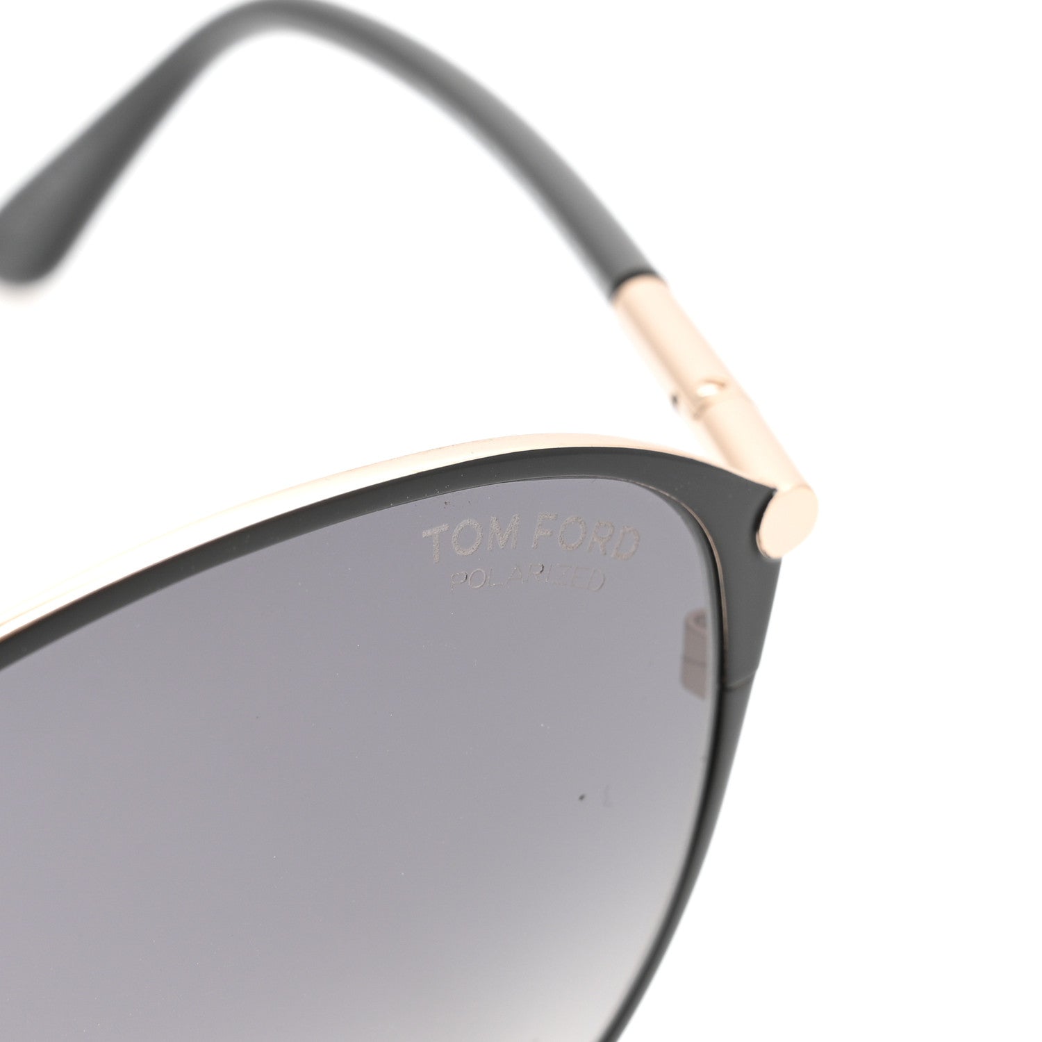 Tom Ford Penelope Vintage Round Sunglasses TF320 Black 7 of 8