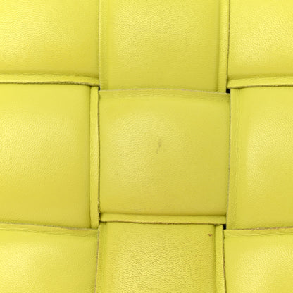 Bottega Veneta Lambskin Maxi Intreccio Padded Chain Cassette Crossbody Bag Seagrass 11 of 13