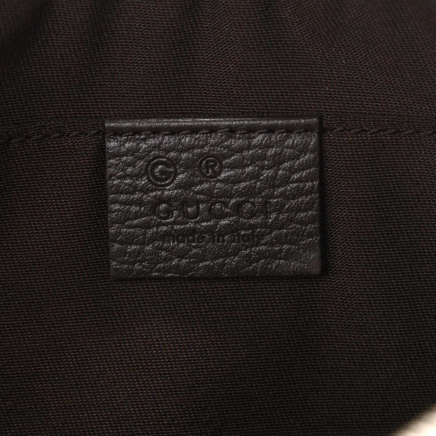 Gucci Monogram Belt Bag Dark Brown 6 of 9