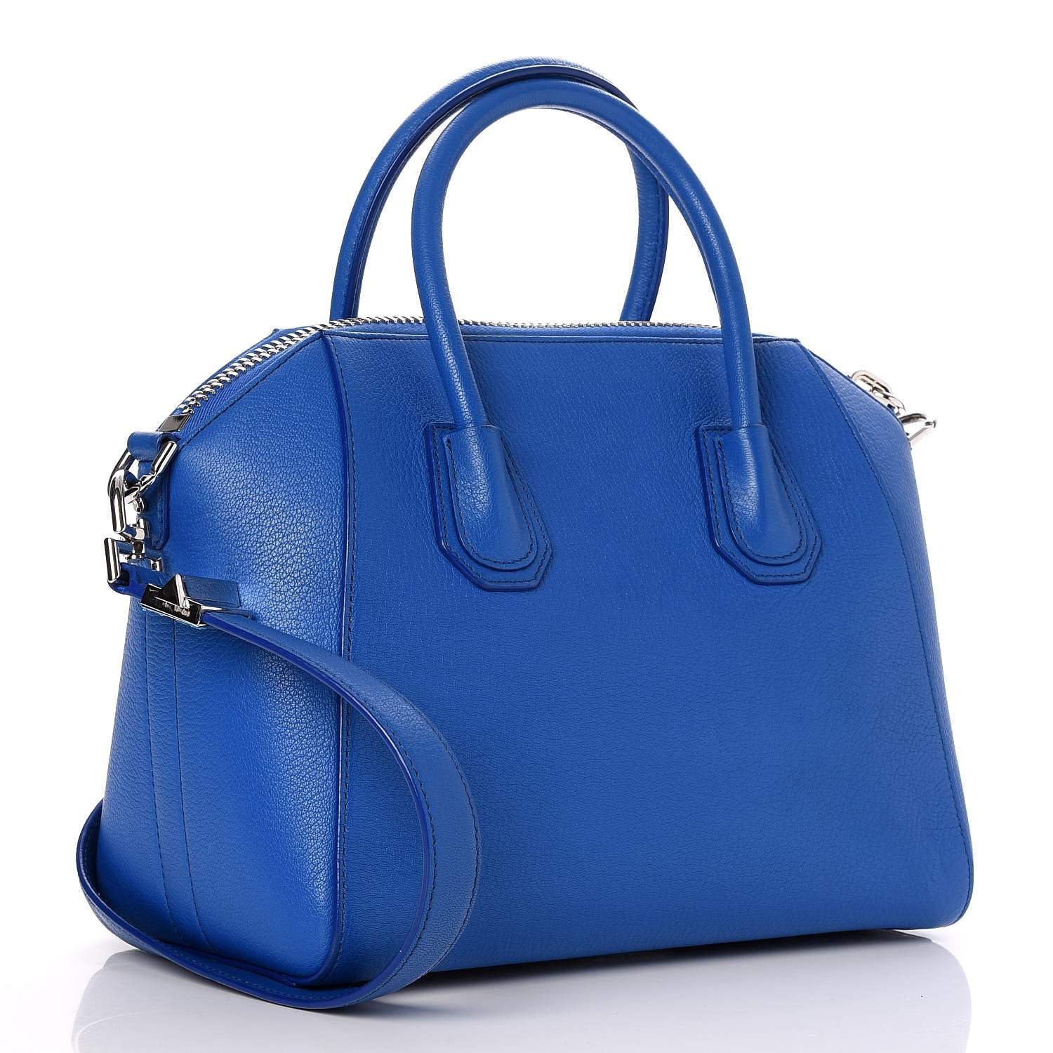 Givenchy Sugar Goatskin Small Antigona Indigo Blue 3 of 8