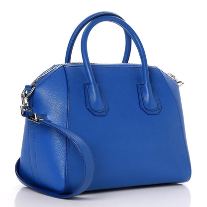 Givenchy Sugar Goatskin Small Antigona Indigo Blue 3 of 8